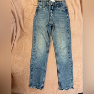 Zara Women's Light Blue Skinny Jeans